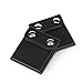 Aukee Seatbelt Adjuster, Car Safety Belt Positioner Shoulder Neck Protector Locking Clip Covers Black (2PCS)