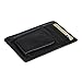 Cool-Shop Genuine Men's Leather Durable Slim Wallets, Magnetic Money Clip Wallet Set, Mini Card Holder (Black)