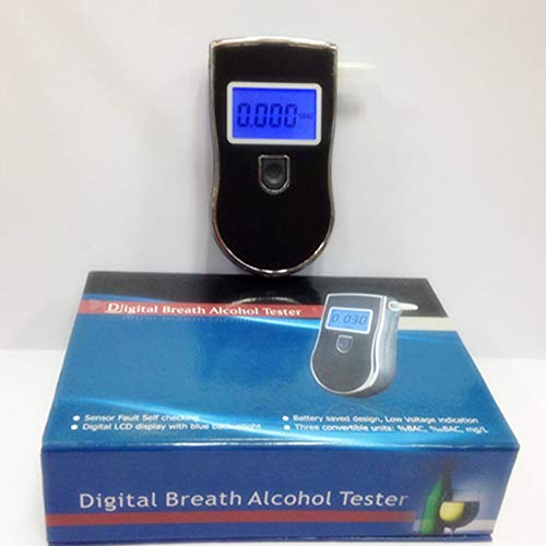 Smartlove1P Portable Professional Police Digital Breath Alcohol Tester Breathalyzer