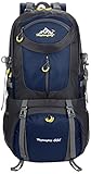 Hiking Backpack, 50L Waterproof Huwaijianfeng Backpack Outdoor Sport Daypack with a Rain Cover for Climbing Mountaineering Fishing Travel Cycling