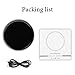 Wireless Charger, Ubegood Wireless Charging Pad for iPhone X, iPhone 8/8 Plus, Galaxy S8/Note 8, Nexus 4/5 / 6 (with all Qi Enabled Phones), Black