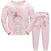 Hugbug Toddler Girls Funny Dance Pajama Set 2-7T