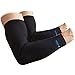 Arm Sleeves (1 Pair) Supports and Warmers - Basketball Shooter Sun UV Cycling Hiking Golf Baseball Compression Elbow Sleeve for Women Men Youth Outdoor Sport, Lymphedema, Boost Circulation by ASOONYUM