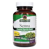 Nature's Answer Senna Leaf Vegetarian Capsules, 90-Count