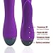 Vibrator Sex Toy Stimulator for Women SHEQU Rabbit Vibrating Clitoris Massager with 10 Different Stimulating Modes G Spot Dildo Vibe Adult Sex Vaginal Toy (Power Mark)