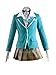 DAZCOS Adult US Size Moka Akashiya Women's Cosplay Costume with Necklace (Large)
