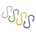 Uxcell a12083000ux0004 S Shaped Plastic Hanging Hooks Hangers Assorted Color (Pack of 8)