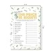 Price Is Right Baby Shower Game - Fun Baby Shower Game - Coed Baby Shower Game for Boys, Girls, or Gender Neutral - Set of 50