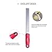 Haturi Stainless Steel Zester, Cheese Zester, Lemon Zester, Grater Kitchen Tool for Ginger, Citrus, Nutmeg, Potato, Vegetable & Fruit - Dishwasher Safe