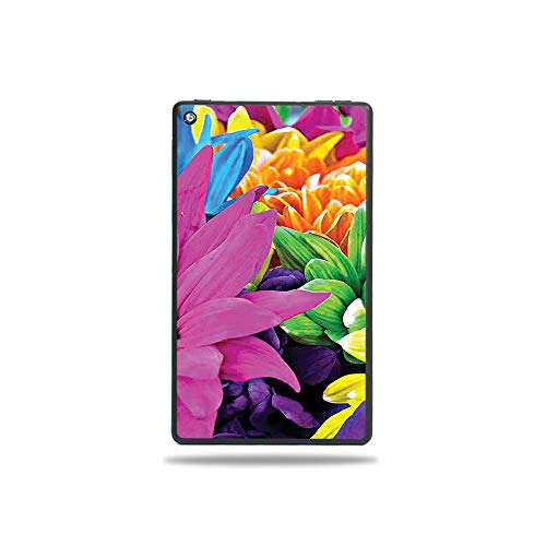 MightySkins Skin Compatible with Amazon Fire 7 Tablet (2019) - Colorful Flowers…