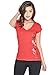 GUESS Factory Women's Jalea Short-Sleeve V-Neck Logo Tee