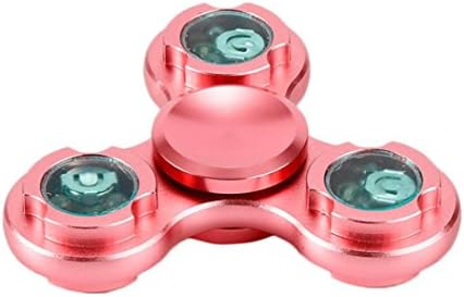 Shufua Anti-stress EDC Toy Fidget Hand Spinner Stress Reducer EDC Focus Toy Metal Fidget ADHD Ultra Durable Alloy Made High Speed - Up to 3 Mins (gold) (rose gold)