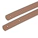 Mmrm 2Pcs/Set Detachable Leather Bag Strap Belt Replacement Handle for Handbag Purse Soil Yellow