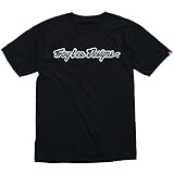 Troy Lee Designs Signature T-Shirt-Black-XL