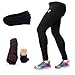 Chromatic Women's Yoga Pants Leggings with FREE set of Headband & Pair of Yoga Socks