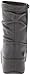 FitFlop Women's Zip Up Crush Boot (Leather), Black, 8 M US