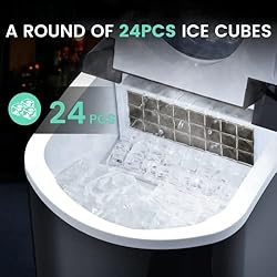Ice Maker Machine for Countertop - Portable Ice