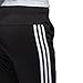 adidas Women's Designed 2 Move Cuff Pants, Black/White, Small
