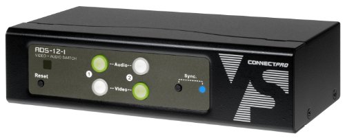 Monitor/Audio Switch - 2 Ports - Desktop (ADS-12-I)