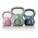 Hers 30 lb Vinyl Kettle Weight Set - 3 Kettlebells