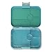 YUMBOX TAPAS Larger Size (Antibes Blue) 4 compartment Leakproof Bento lunch box for Pre-teens, Teens & Adults