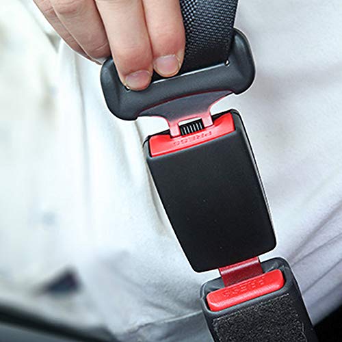 Car Seat Belt Extender, Chanvoo Vehicle Buckle Insert Clips, 2 Pack 4.7"