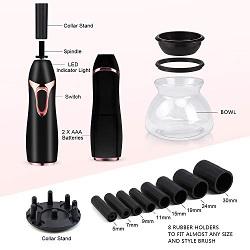 image for Pro Makeup Brush Cleaner, DOTSOG Electric Automatic Cosmetic Brushes C