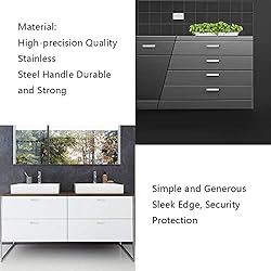 96mm Cabinet Pulls Brushed Nickel Cabinet Handles