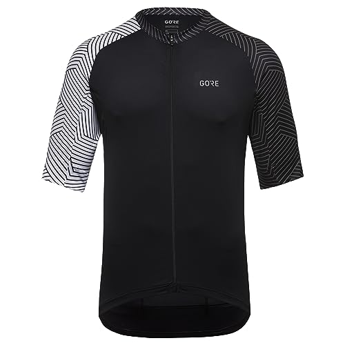 GORE WEAR Herren C5 Trikot, Black/White, M EU thumbnail 1