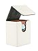 Flip Deck Case 80+ XenoSkin Standard Size White Card Game