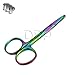 DDP MULTI TITANIUM COLOR RAINBOW STITCH SCISSORS 3.5