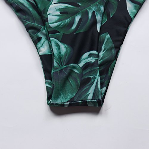 5 RUUHEE+Bandeau+Tropical+Strapless+Swimsuits