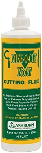 Ashburn Chemical-D-1332-16 Mike-O-Cut 87 Tapping & Drilling Fluid, 16 ounces