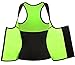 Eleady Best Neoprene Waist Trainer Corset Sweat Vest Weight Loss Body Shaper Workout Tank Tops Women (Black Sauna Suit, XXL)