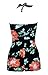 Winday Elegant Retro Inspired Boy-Leg One Piece Ruched Monokinis Swimsuit