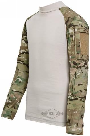 Tru- Spec Combat Shirt, Green, X-Large