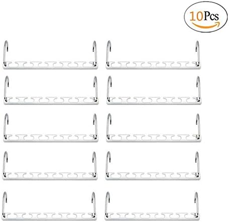 Valagrit 10pcs Magic Wonder Hanger— Stainless Steel Multifunctional Clothes Hangers For Closet Space Saver
