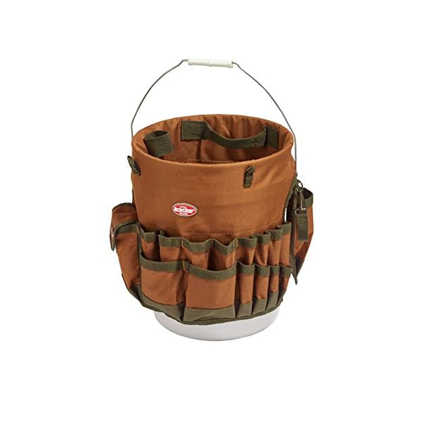 Bucket Boss The Bucketeer Bucket Tool Organizer in Brown, 10030