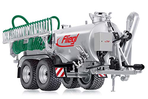 WIKING 077337 Fliegl VFW 18.000 Profiline / Schlitzgerät Universal 15 m, Modell, 1:32, Metall/Kunststoff, Ab 14 Jahre, Viele Funktionen, Funktionsfähiges Schlitzgerät, Verstellbare Schlitzeinheit