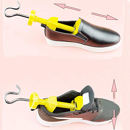 Pair of Professional 2-Way Premium Shoe Stretcher High Heel Shoe Stretcher Women Adjustable Length & Width Durable Shoe Shaper Size 4.5-9.5