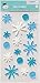 Stocking Stuffers Christmas Winter Gel Window Clings - Snowflakes - 16 Piece