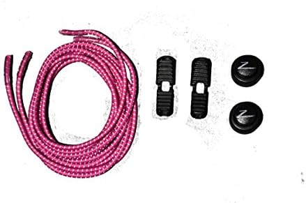 Z Lace -Elastic no tie shoe lace (one size fits all) (Pink)