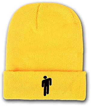 Comfortable Soft Slouchy Hot Topic Logo Beanie Knit Hat Stretchy Cap for Men Women