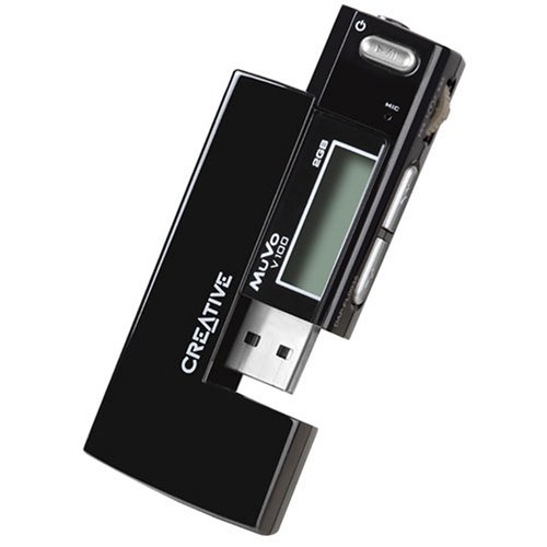 Creative MuVo V100 Digital Player 2GB Black Home Audio