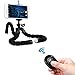 Phone tripod, Tripsky Portable and Adjustable Camera Stand Holder with Remote and Universal Clip for iPhone, Android Phone, Camera, Sports Camera GoPro