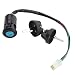 GOOFIT 4 Wires Ignition Switch Key Set with Cap for 50cc 70cc 90cc 110cc 125cc 150cc 200cc 250cc TaoTao SUNL ATV Dirt Bike Electric Scooter primary