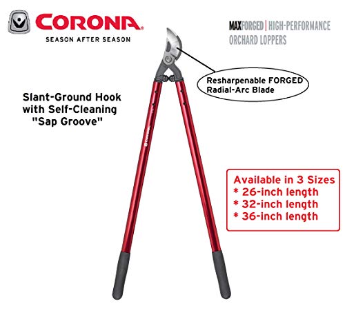 image for Corona Tools | 26-inch Branch Cutter MAXFORGED Orchard Loppers | Tree 