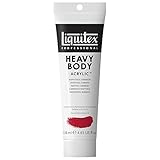Liquitex Professional Heavy Body Acrylic Paint, 4.65-oz Tube, Naphthol Crimson