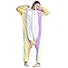 SZTOPFOCUS Adult Unisex Flannel Unicorn Animal Onesies Pajamas Onepiece Jumpsuit Cosplay Costume