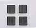 Lil Grippers Square Pads - Keep Furniture Where it Belongs! (2 Inch) 4 Pack
